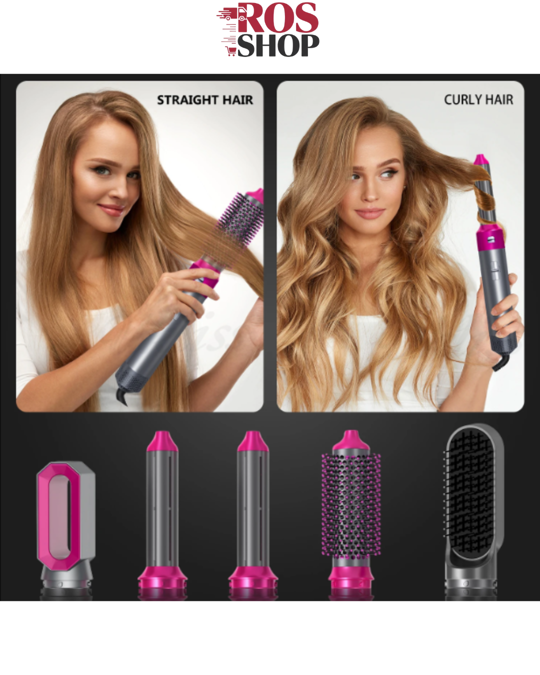 Cepillo Secador 5 En 1