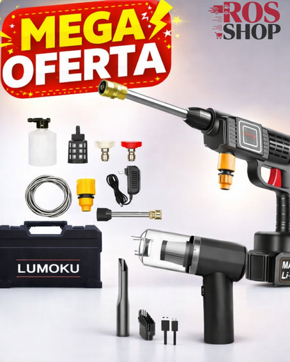 Combo Hidrolavadora + Mini Aspiradora