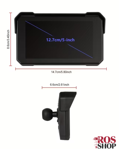 PANTALLA PARA MOTO SMART 5"